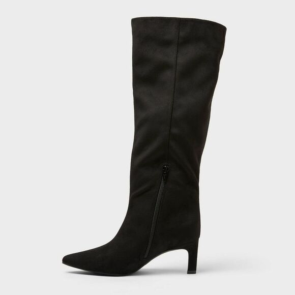 A New Day - Women’s Justice Boots with Memory Foam Insole – A  Black - Picture 2 of 3